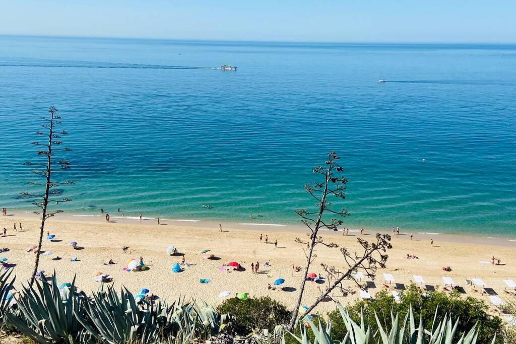 Estúdio vista mar com A/C e acesso privado à praia Apartamento Sesimbra Exterior foto