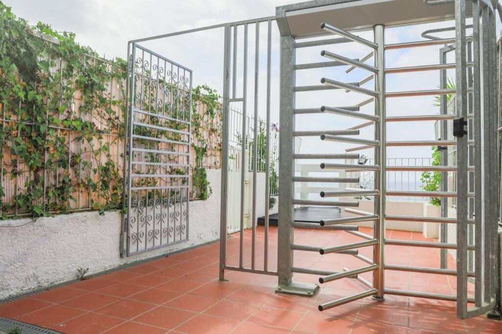 Estúdio vista mar com A/C e acesso privado à praia Apartamento Sesimbra Exterior foto